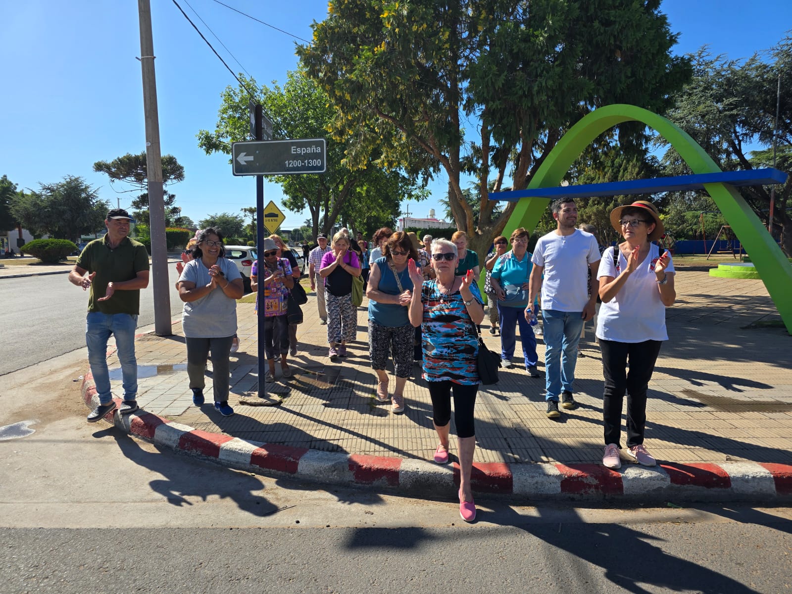 jubilados Toay marcha 1