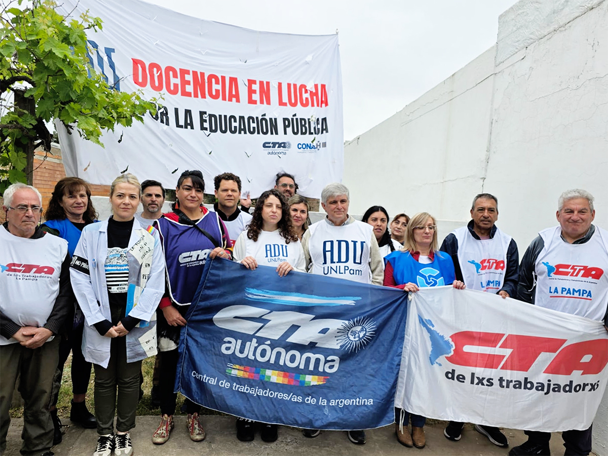 marcha federal conferencia de prensa