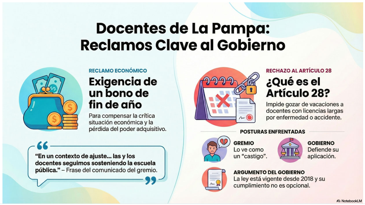 reclamo docente