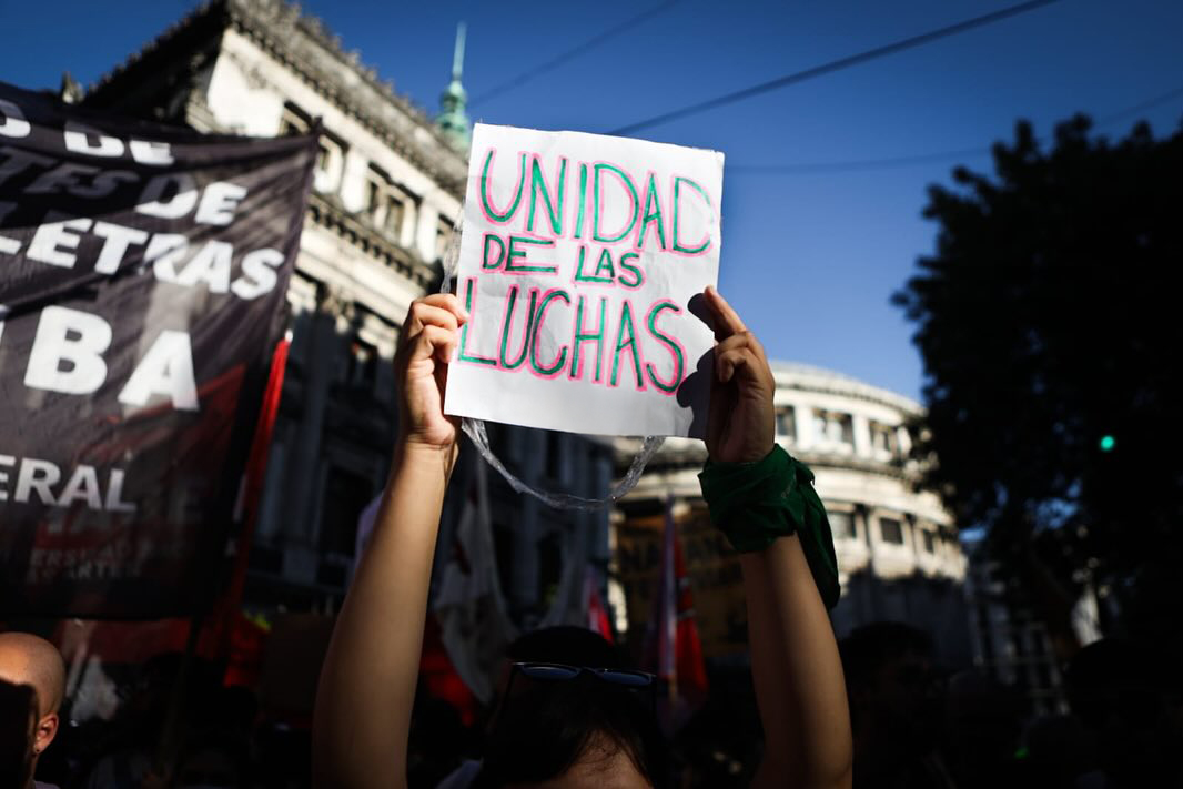 unidad de las luchas protesta copia