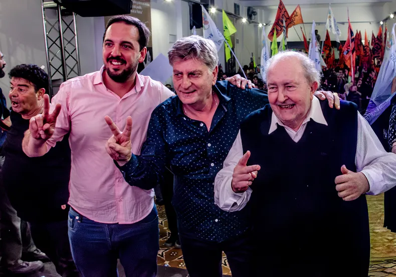 el trio mas mentado la interna del pj la pampa sergio ziliotto el intendente santa rosa luciano di napoli y el exgobernador carlos verna foto wwwradiokermescom