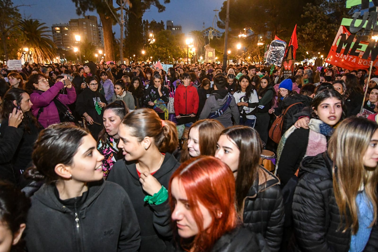 multitud ni una menos