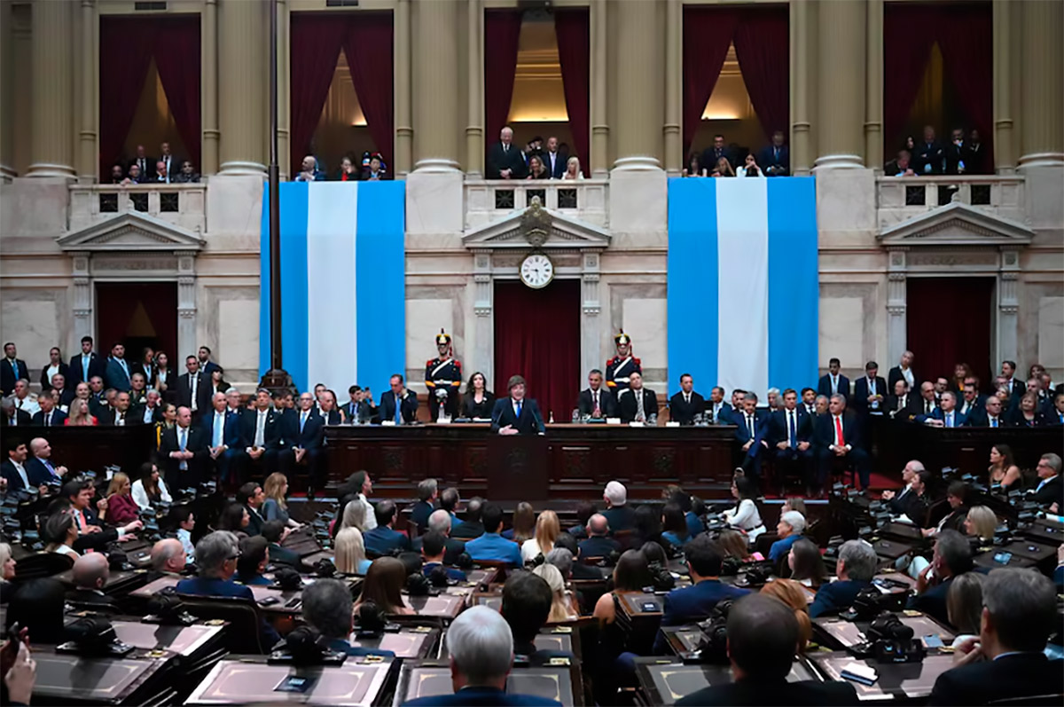 javier milei congreso 2026